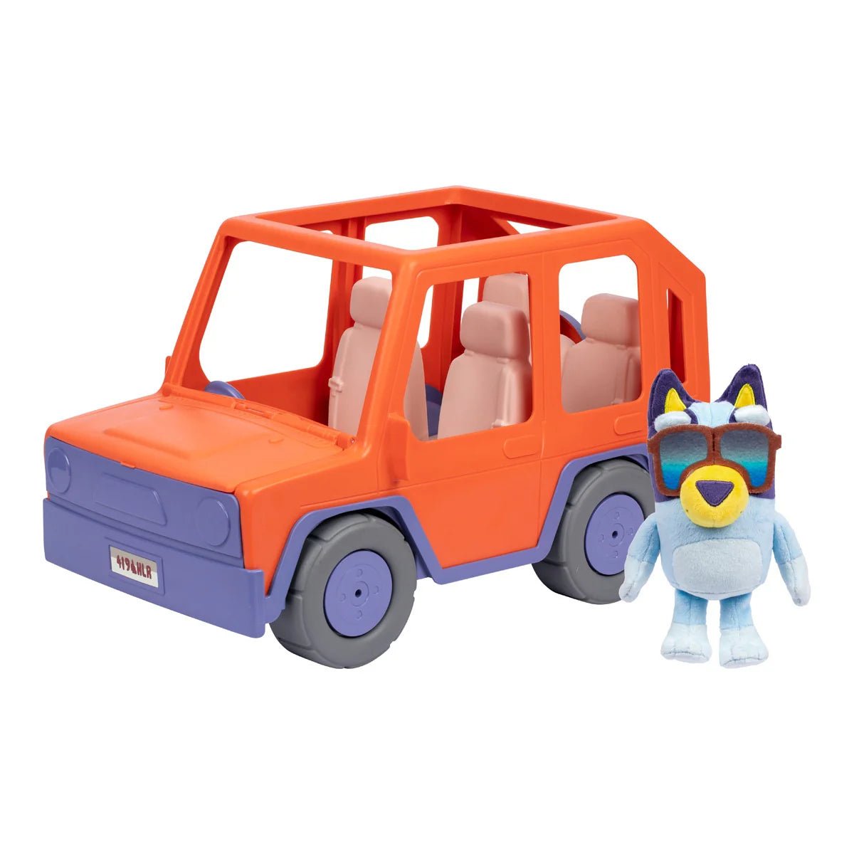 Bluey Big Heeler 4Wd Vehicle And Bluey Soft Toy Figure - BABY TOYS - Beattys of Loughrea