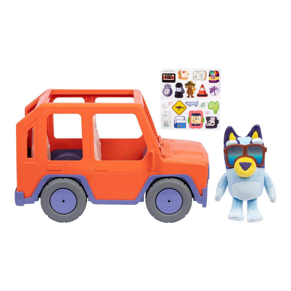 Bluey Big Heeler 4Wd Vehicle And Bluey Soft Toy Figure - BABY TOYS - Beattys of Loughrea