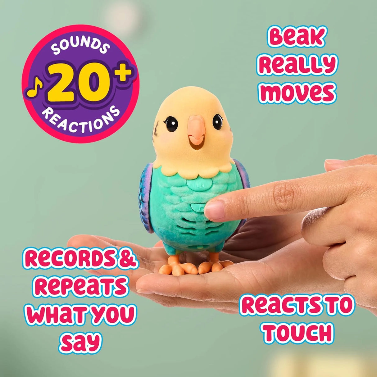 Little Live Pets My Really Real Bird And Cage - Beattys of Loughrea | www.beattys.ie