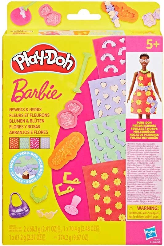 Play D'oh Barbie Designer Patterns Packs Assorted Styles - ART & CRAFT/MAGIC/AIRFIX - Beattys of Loughrea