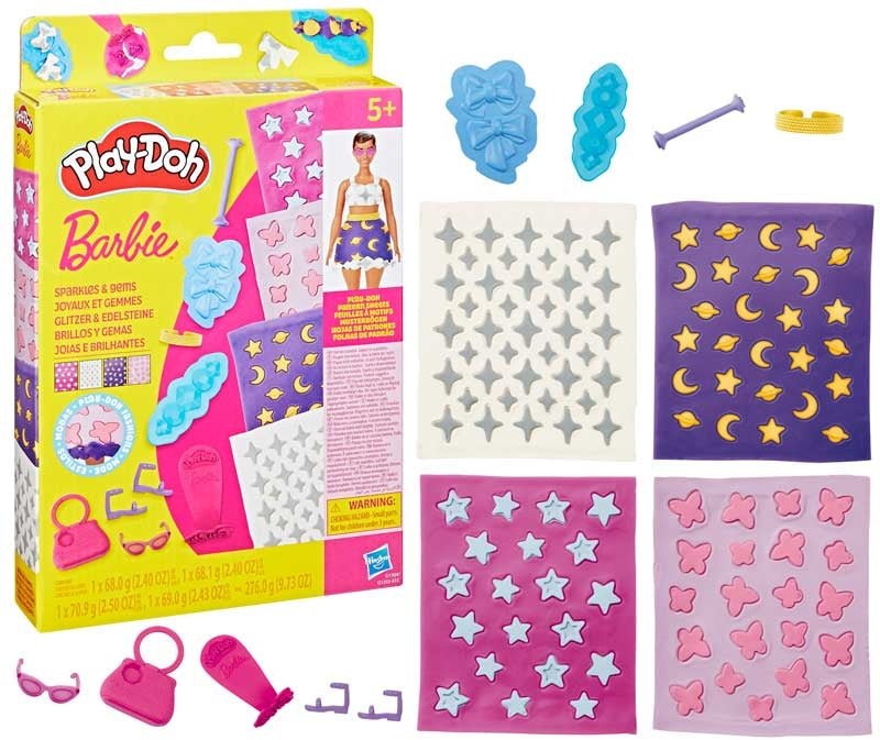 Play D'oh Barbie Designer Patterns Packs Assorted Styles - ART & CRAFT/MAGIC/AIRFIX - Beattys of Loughrea
