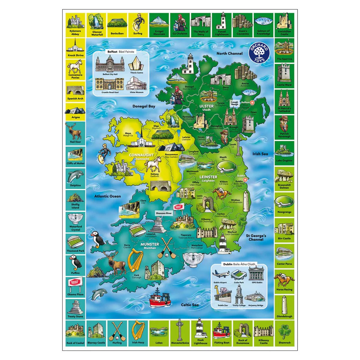 Ireland Map Puzzle - JIGSAWS - Beattys of Loughrea
