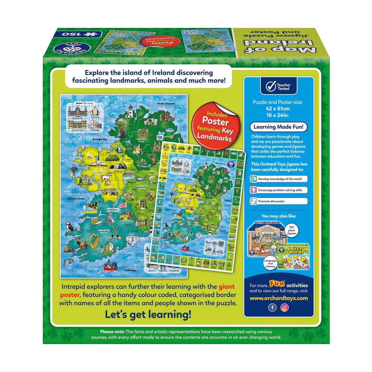 Ireland Map Puzzle - JIGSAWS - Beattys of Loughrea