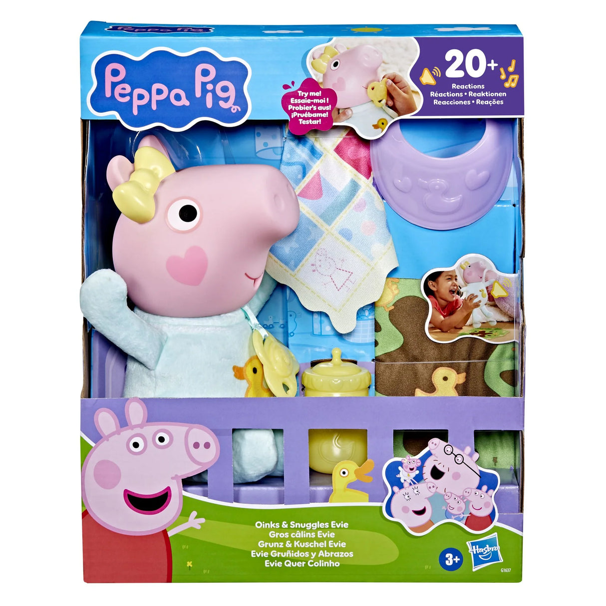 Peppa Pig Oinks & Snuggles Evie - BABY TOYS - Beattys of Loughrea