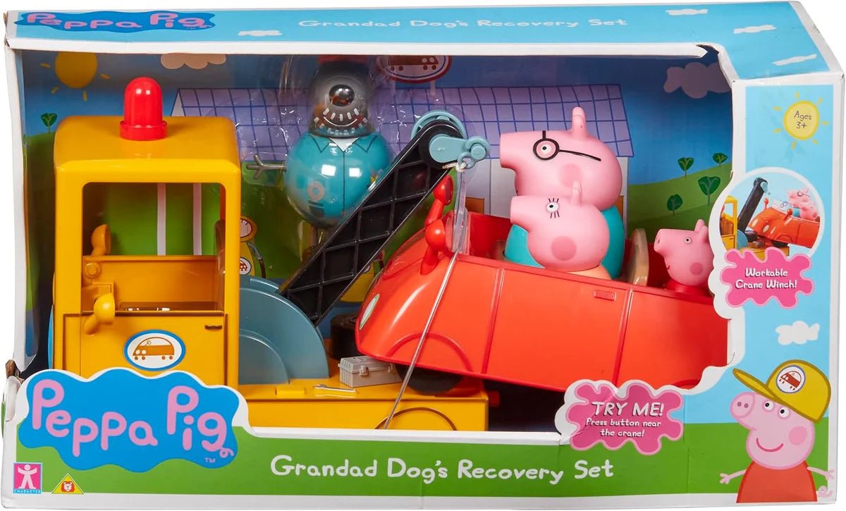 Peppa Pig Grandad Dogs Recovery Vehicle Playset - BABY TOYS - Beattys of Loughrea