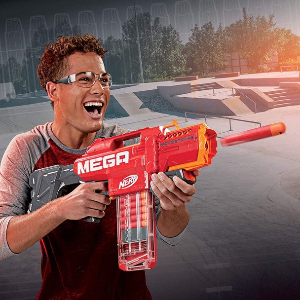 Nerf Mega Motostryke Motorized 10 - Dart Blaster - REMOTE CONTROL - Beattys of Loughrea