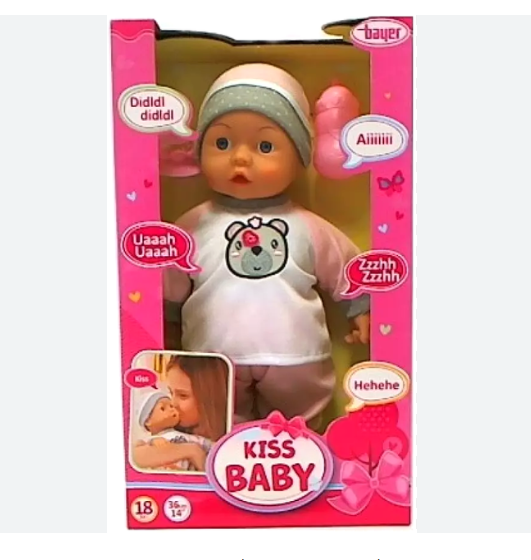 Bayer Kiss Baby Doll 36cm - Beattys of Loughrea | www.beattys.ie