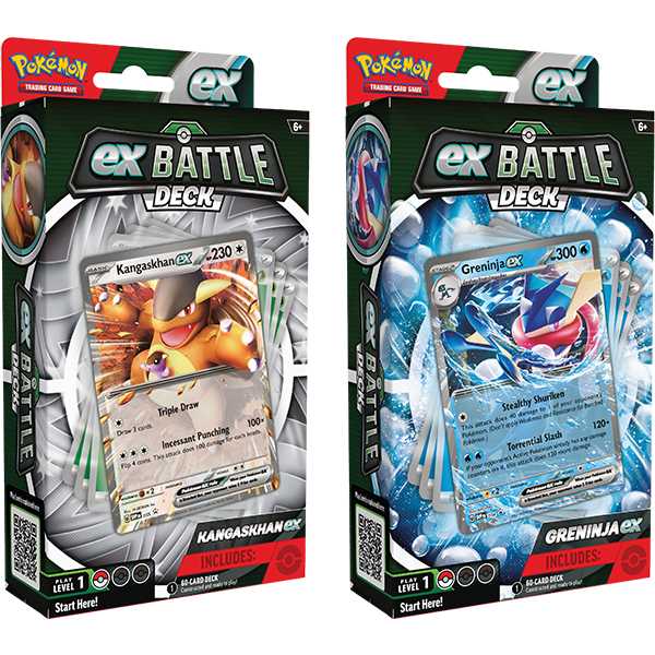 Pokémon TCG: Kangaskhan and Greninja ex Battle Deck - Beattys of Loughrea | www.beattys.ie
