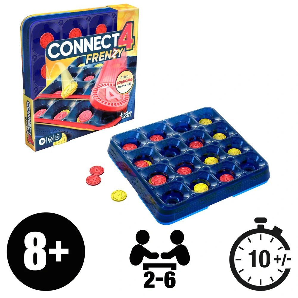 Connect 4 Frenzy Game - BOARD GAMES / DVD GAMES - Beattys of Loughrea