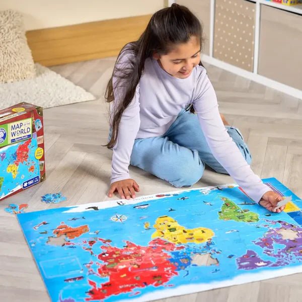 World Map Giant Puzzle - Beattys of Loughrea | www.beattys.ie