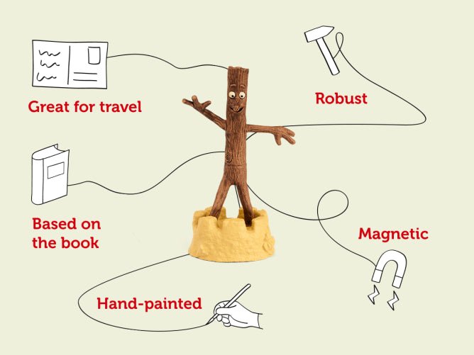 Stick Man Tonie - Julia Donaldson - DVDS CDS TAPES VIDEOS - Beattys of Loughrea