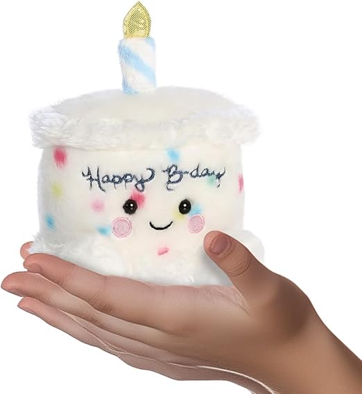 Palm Pals Happy Birthday Cake 5" - SOFT TOYS - Beattys of Loughrea
