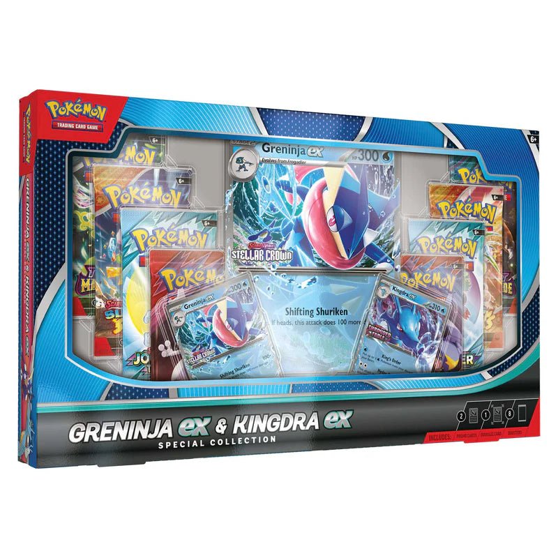 Pokémon TCG: Greninja ex/ Kingdra ex Special Collection - HALLOWEEN, PKT MONEY, JOKE - Beattys of Loughrea