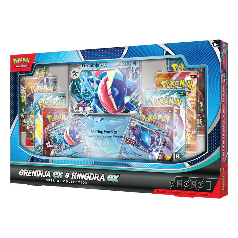 Pokémon TCG: Greninja ex/ Kingdra ex Special Collection - HALLOWEEN, PKT MONEY, JOKE - Beattys of Loughrea