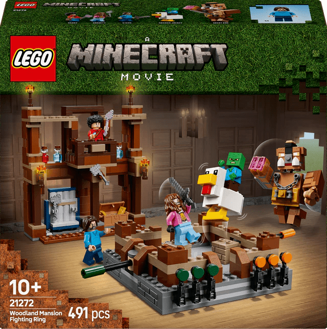 Lego 21272 Minecraft Movie - Woodland Mansion Fighting Ring - CONSTRUCTION - LEGO/KNEX ETC - Beattys of Loughrea