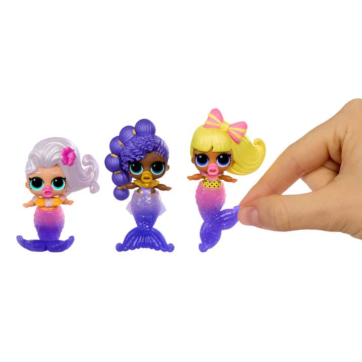 LOL Surprise Mermaids! Makeover Magic Baby Sisters with Colour - Change Mermaid Tails - DOLLS - Beattys of Loughrea