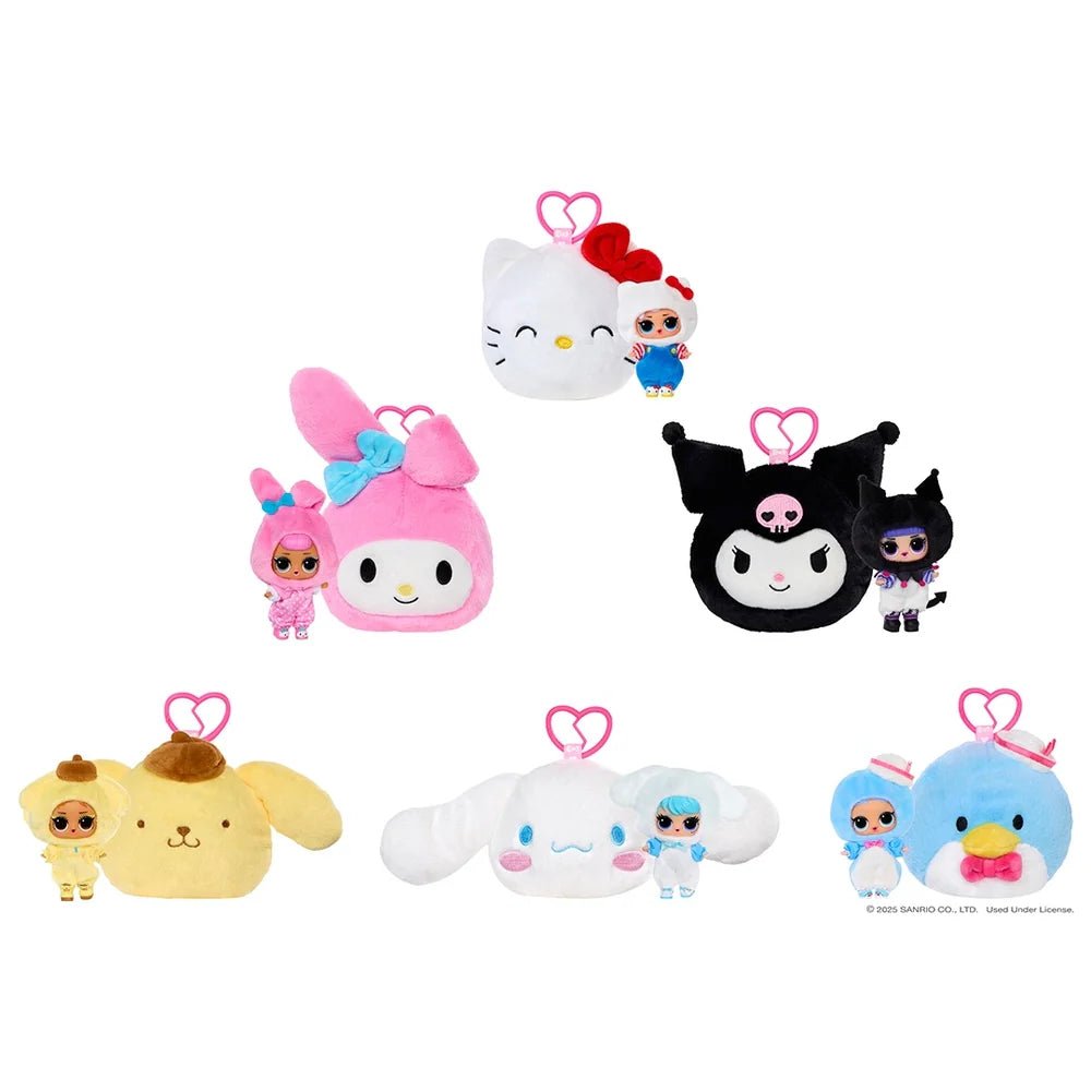 LOL Surprise! Loves Hello Kitty Reversible Plush Assorted Styles - DOLLS - Beattys of Loughrea