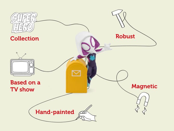 Spidey & His Amazing Friends: Ghost - Spider Tonie - DVDS CDS TAPES VIDEOS - Beattys of Loughrea