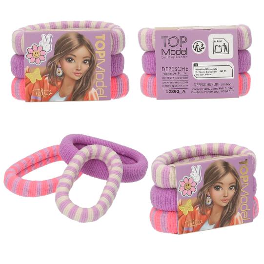 TOPModel Elastic Hairbands Set Assorted Styles - JEWELLERY / HAIR ACCS - Beattys of Loughrea