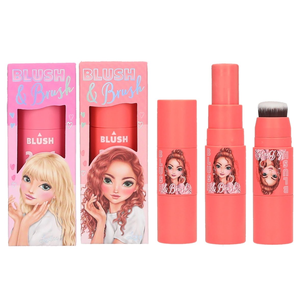 TOPModel Blush & Brush Stick BEAUTY and ME Assorted Styles - JEWELLERY / HAIR ACCS - Beattys of Loughrea