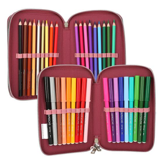 Miss Melody Triple Pencil Case - ART & CRAFT/MAGIC/AIRFIX - Beattys of Loughrea