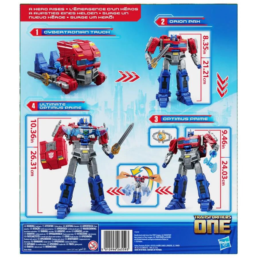 Transformers One Power Flip Optimus Prime - A/M, TRANSFORMERS - Beattys of Loughrea