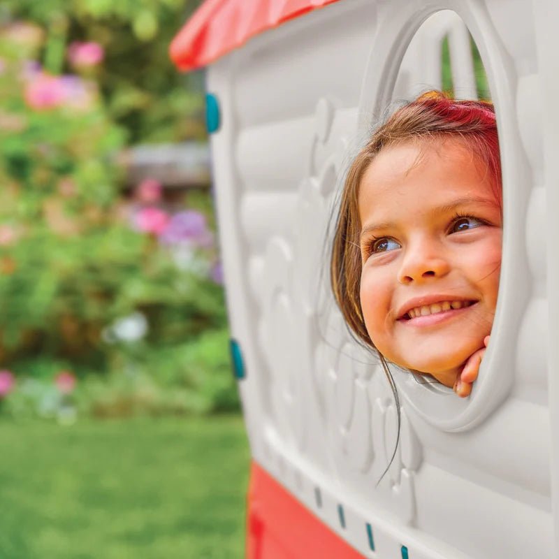 Dream House Twilight Playhouse - SWINGS/SLIDE OUTDOOR GAMES - Beattys of Loughrea
