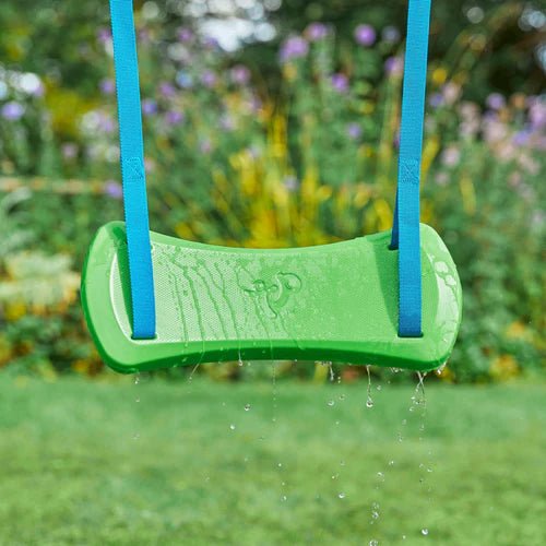 TP Forest Multiplay Single Wooden Swing & Slide Set - SWINGS/SLIDE OUTDOOR GAMES - Beattys of Loughrea