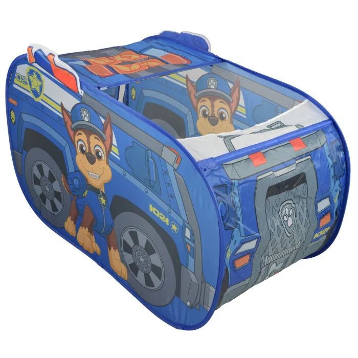 Paw Patrol Quick Up Chase Patrol Car Tent - PLAYSUITS POP UP/BLOW UP BEDS - Beattys of Loughrea