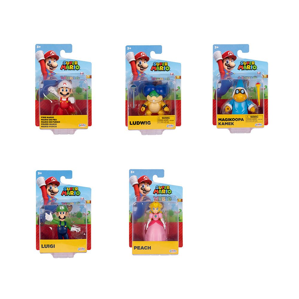 Nintendo Super Mario Figure Assorted Styles - A/M, TRANSFORMERS - Beattys of Loughrea