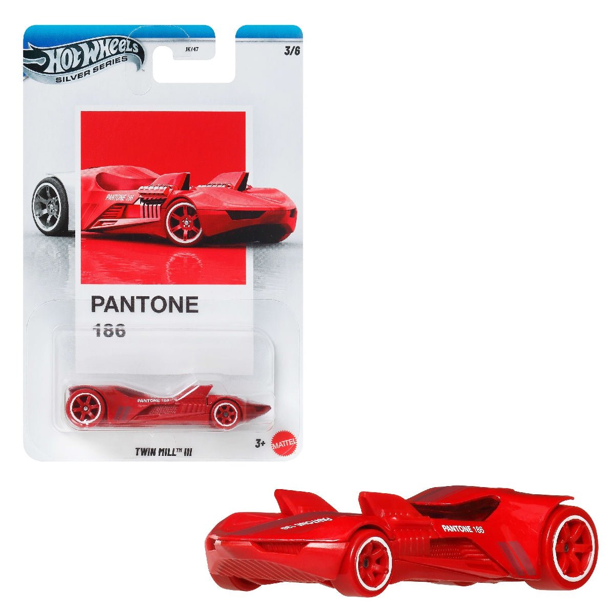 Hot Wheels Pantone Toy Car - Assorted - One Supplied* - CARS/GARAGE/TRAINS - Beattys of Loughrea
