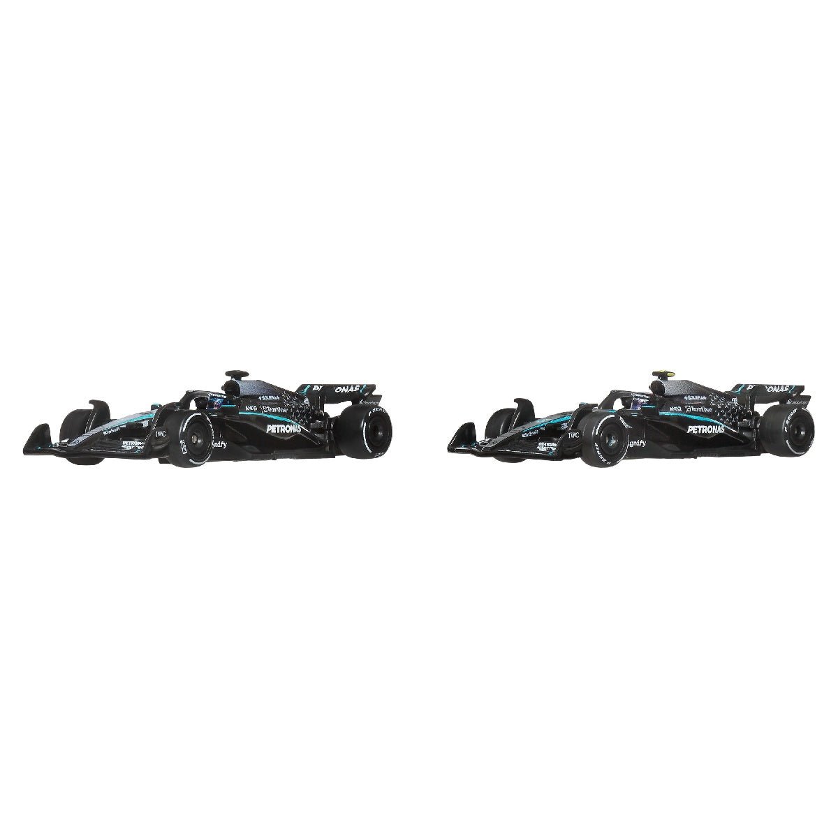 Hot Wheels Premium Formula 1 2-Pack: Mercedes-AMG PETRONAS Team (Russell & Antonelli) - CARS/GARAGE/TRAINS - Beattys of Loughrea