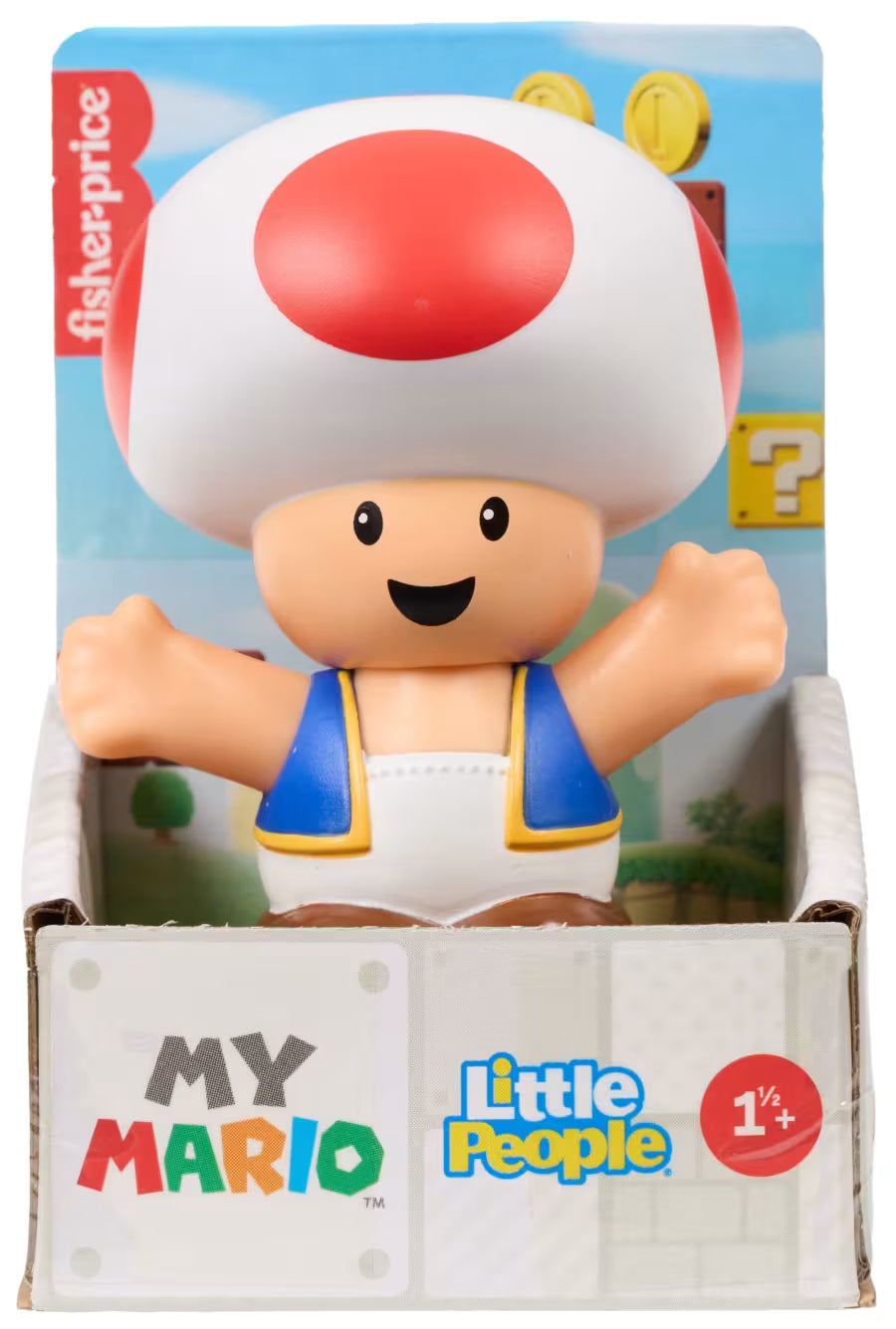 Fisher-Price Little People My Mario Single Character Figure Assorted Styles