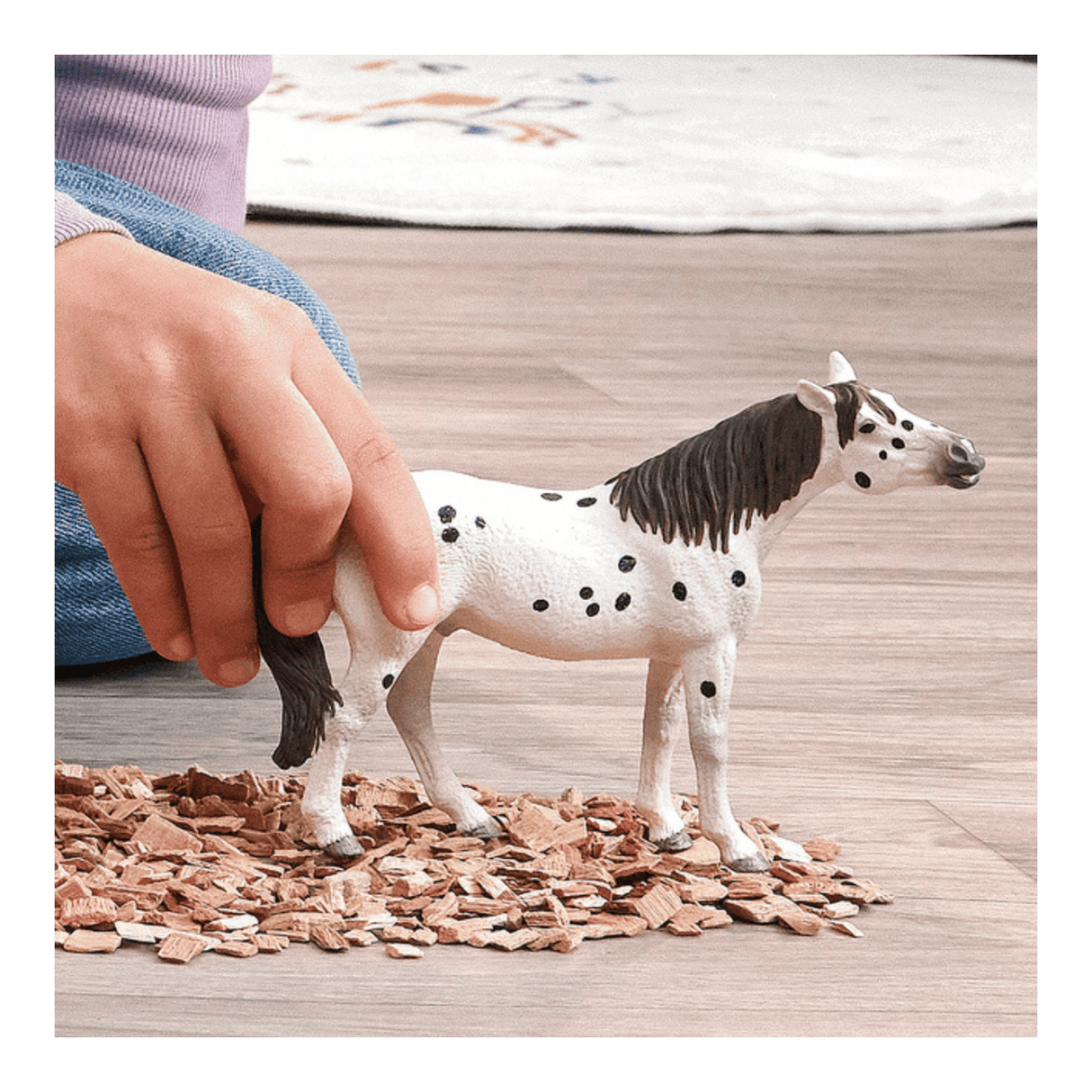 Schleich Knabstrupper Gelding 14916 - FARMS/TRACTORS/BUILDING - Beattys of Loughrea