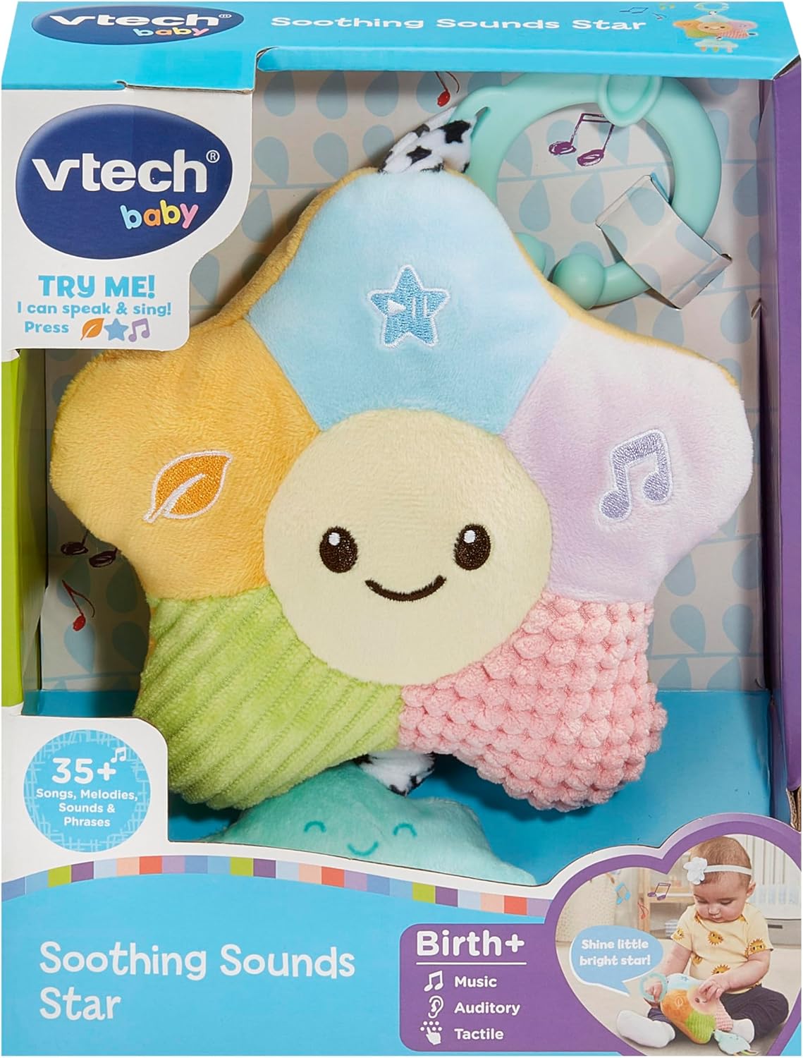VTech Baby Soothing Sounds Star - VTECH/EDUCATIONAL - Beattys of Loughrea