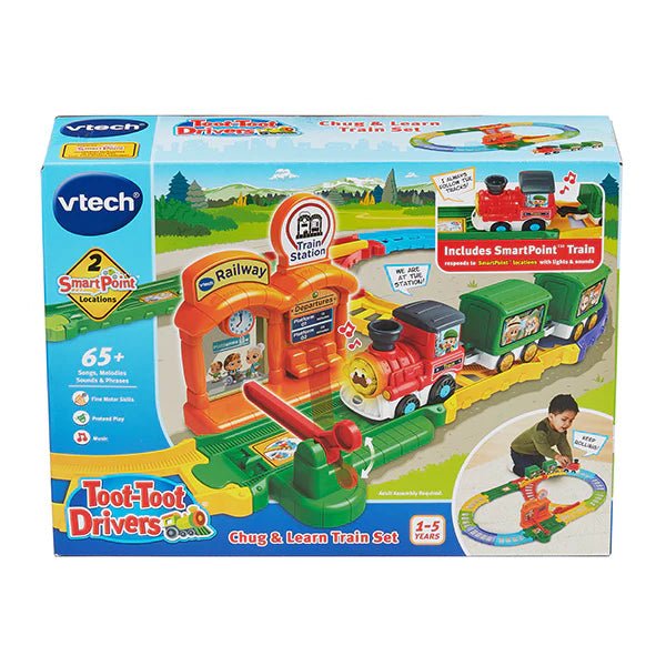 VTech Toot - Toot Drivers Chug & Learn Train Set - VTECH/EDUCATIONAL - Beattys of Loughrea