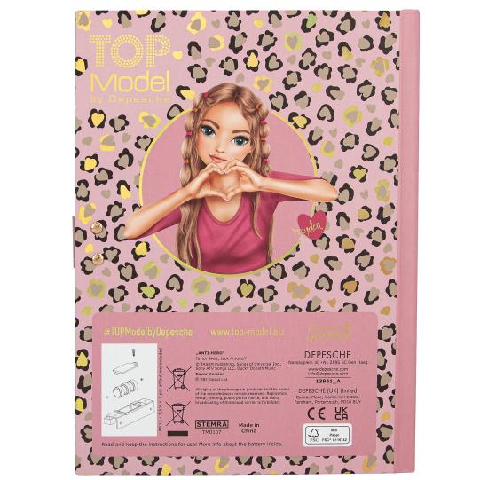 TOPModel Diary With Code And Sound LEOHEART - BOOKS - Beattys of Loughrea