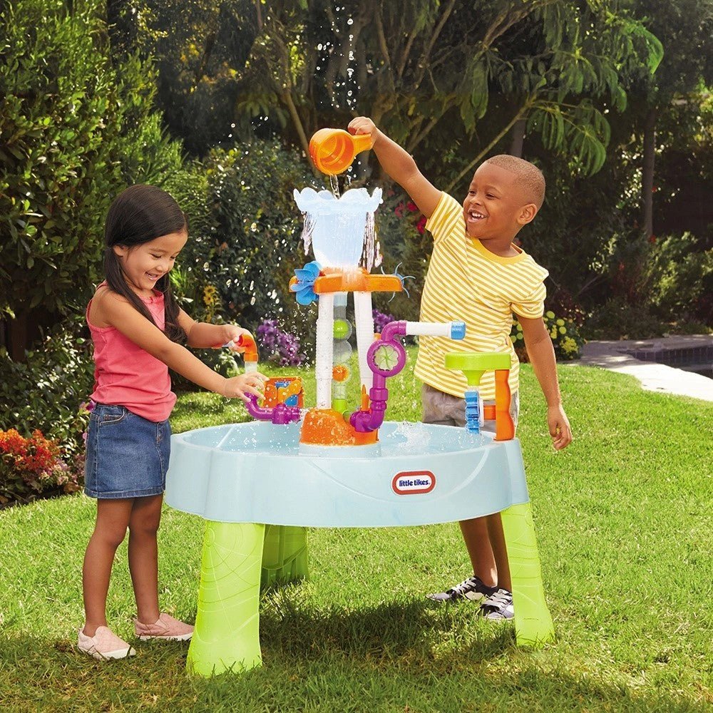 Little Tikes Fountain Factory Water Table - SWINGS/SLIDE OUTDOOR GAMES - Beattys of Loughrea