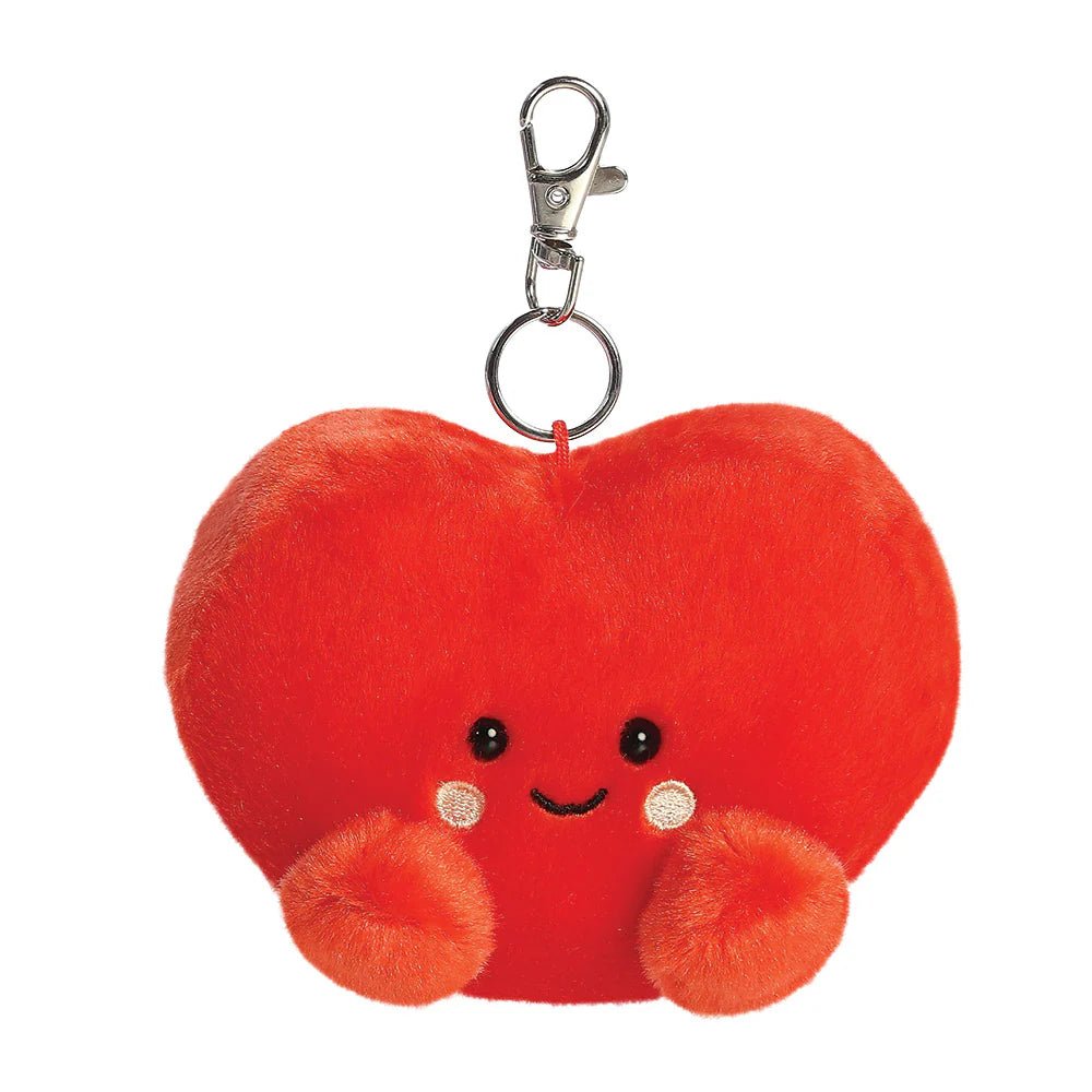Palm Pals 4" Amore Heart Clip - On - SOFT TOYS - Beattys of Loughrea