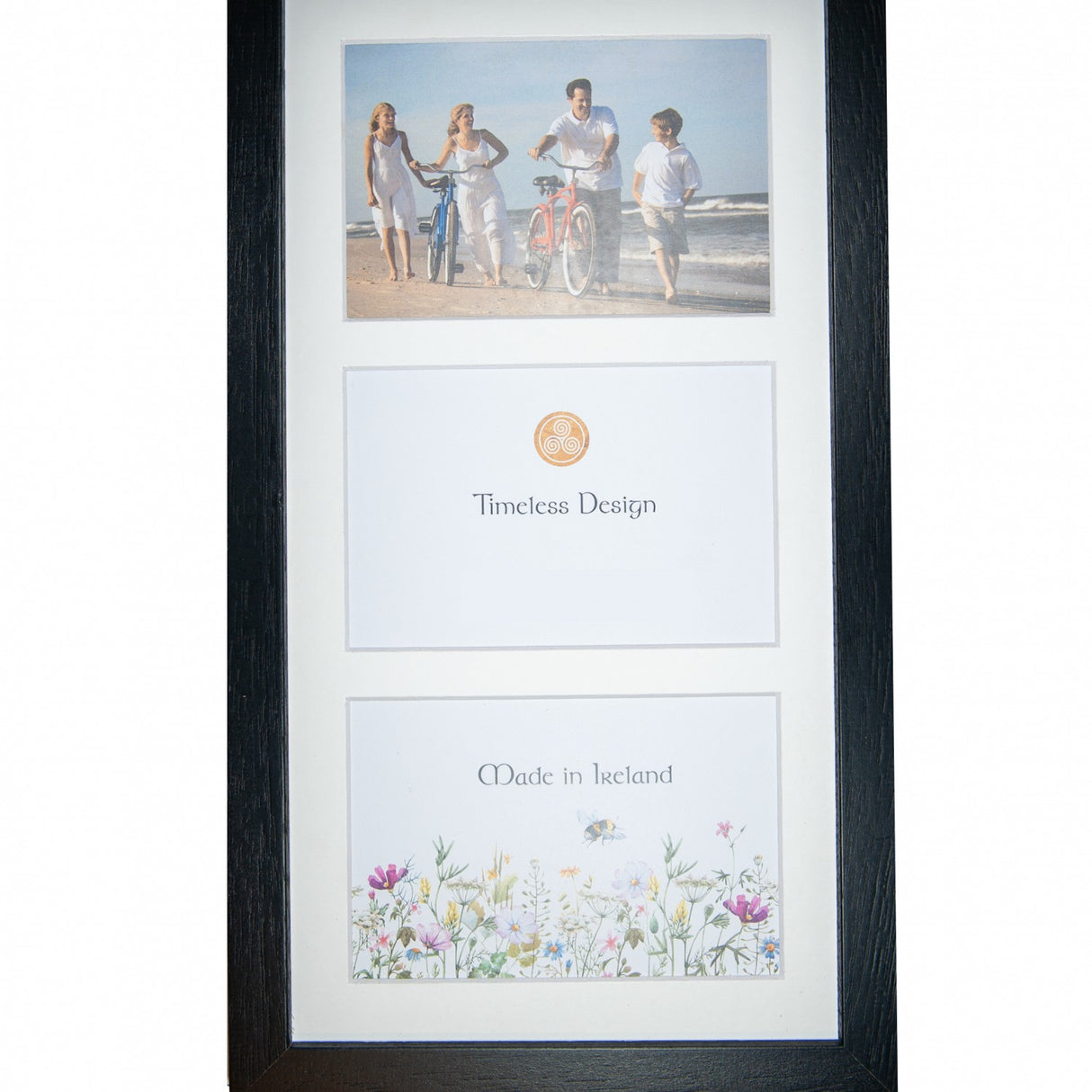Multi Black (6x4) × 3 Frame - PHOTO FRAMES - PLATED, GILT, STONE - Beattys of Loughrea