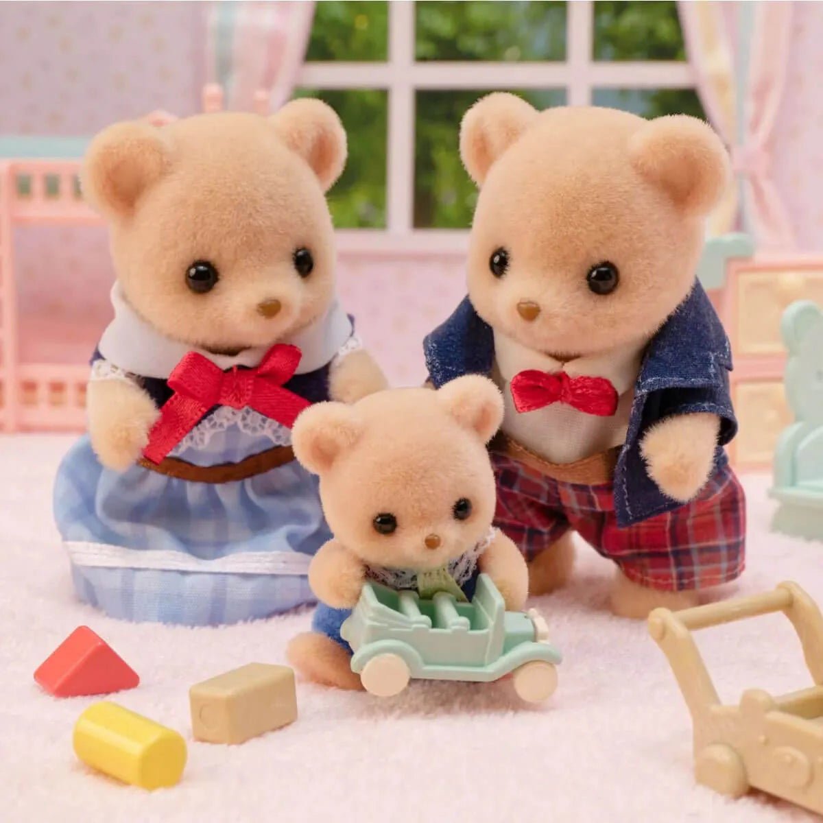 Sylvanian The Biscuit Bear Family - SYLVANIAN / BEANIE BABIES - Beattys of Loughrea