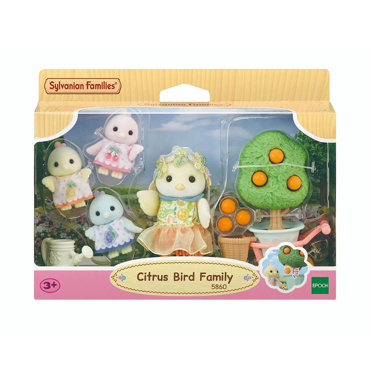 Sylvanian Families Citrus Bird Family - SYLVANIAN / BEANIE BABIES - Beattys of Loughrea