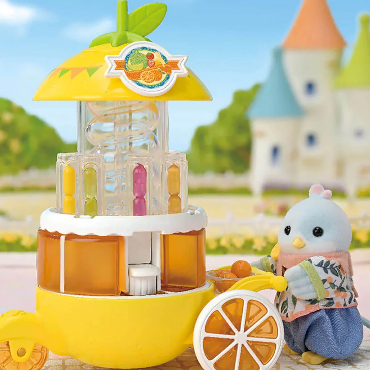 Sylvanian Citrus Bird Juice Stand - SYLVANIAN / BEANIE BABIES - Beattys of Loughrea