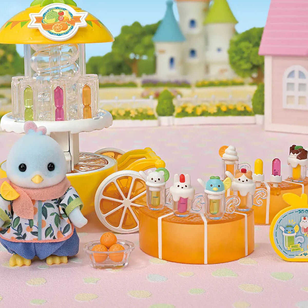 Sylvanian Citrus Bird Juice Stand - SYLVANIAN / BEANIE BABIES - Beattys of Loughrea