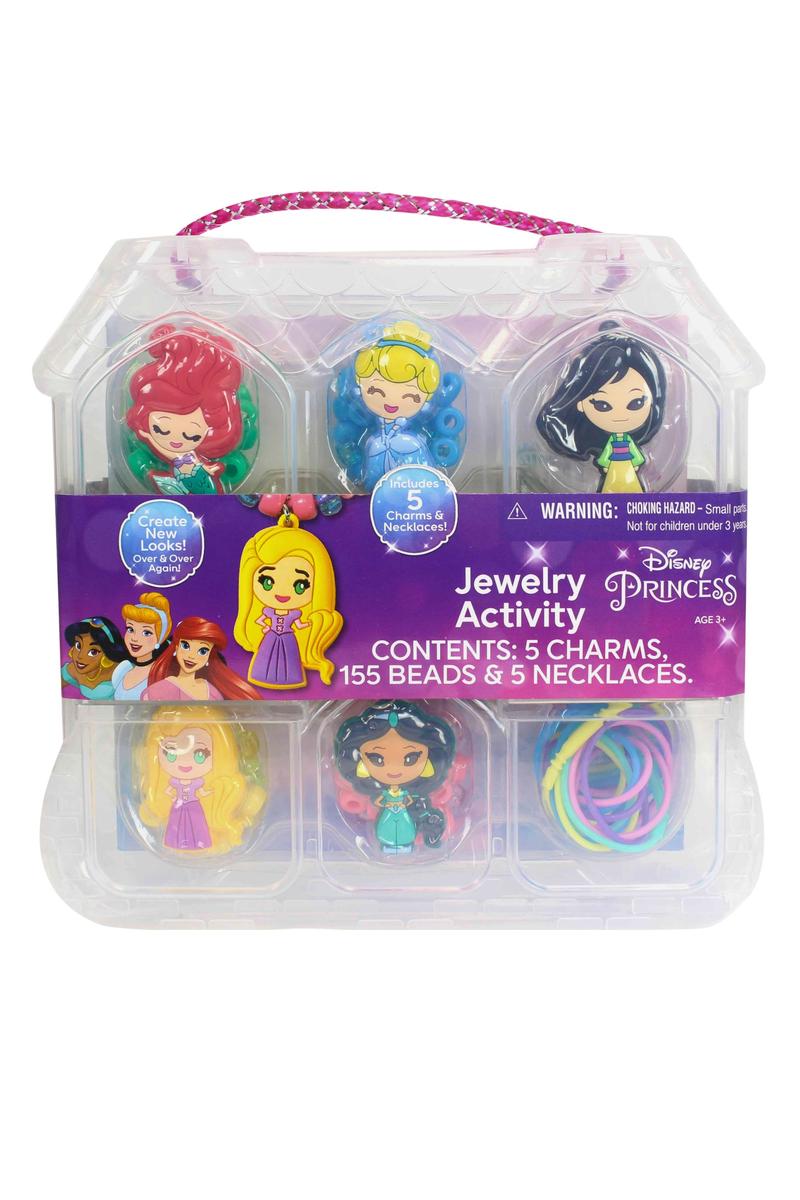Disney Princess Charm Necklace Jewelry Activity Set - ART & CRAFT/MAGIC/AIRFIX - Beattys of Loughrea