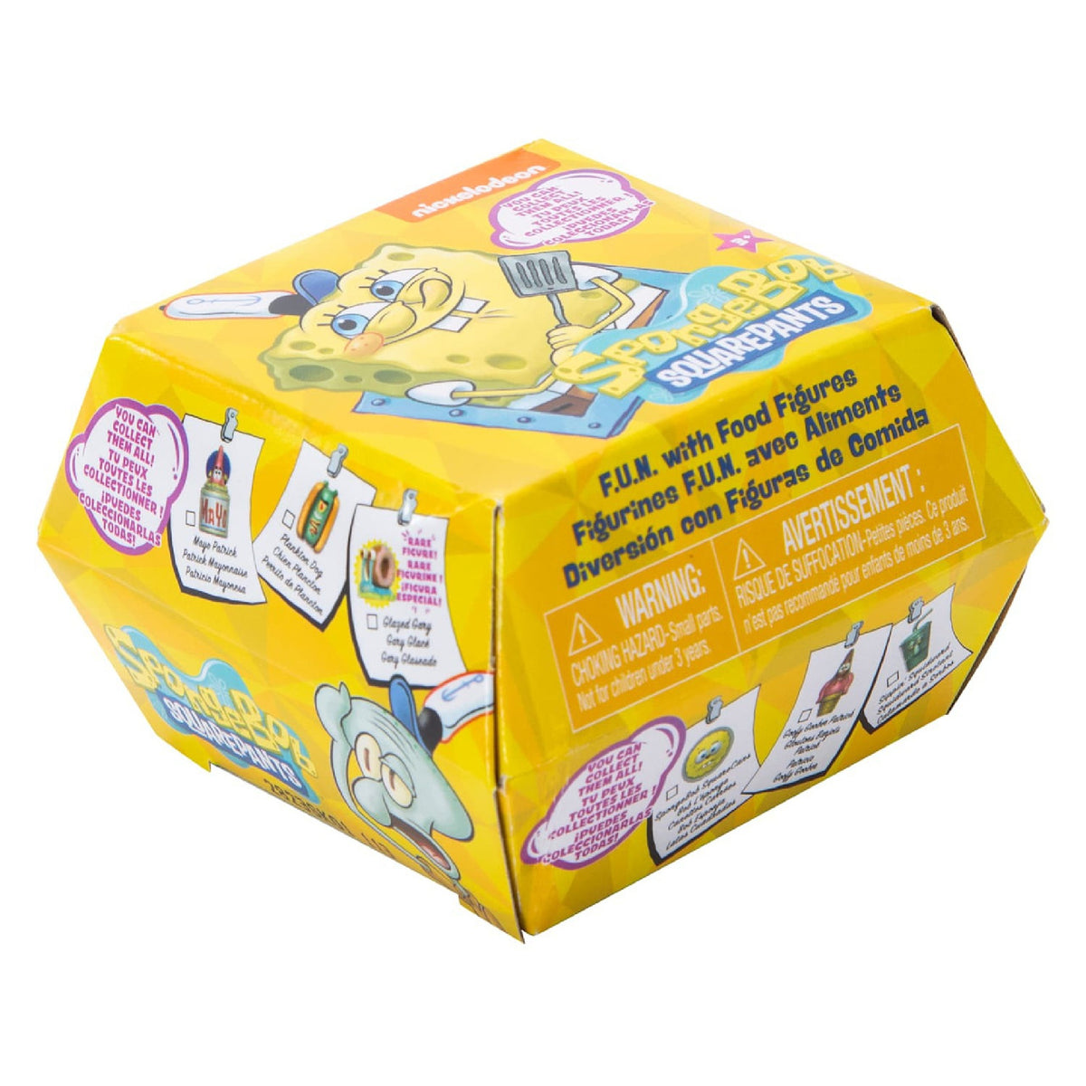SPONGEBOB SQUAREPANTS F.U.N. FOOD FIGURES 82342 JPL