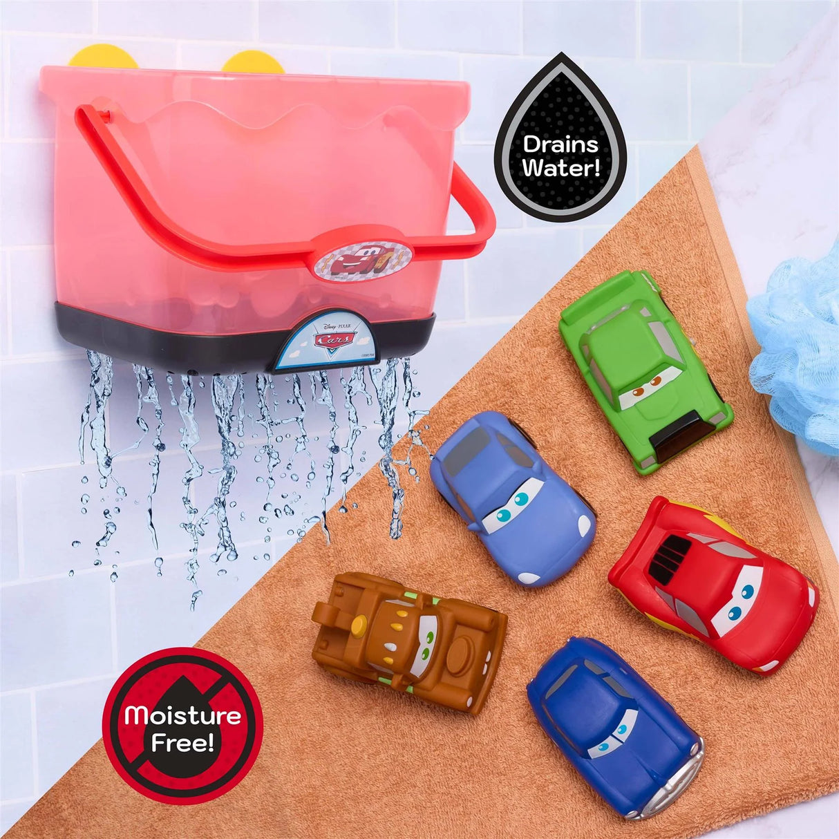Disney Signature Collection Cars Bath Caddy - BABY TOYS - Beattys of Loughrea