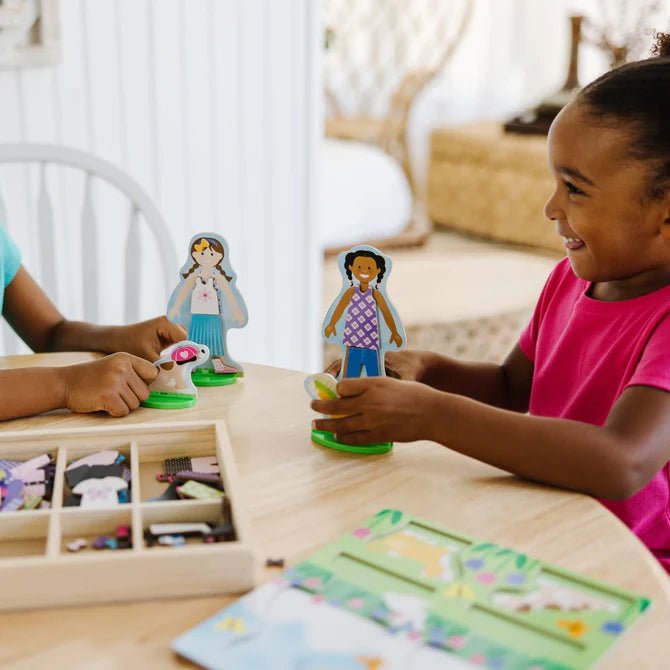 Best Friends Magnetic Dress - Up Play Set - BABY TOYS - Beattys of Loughrea