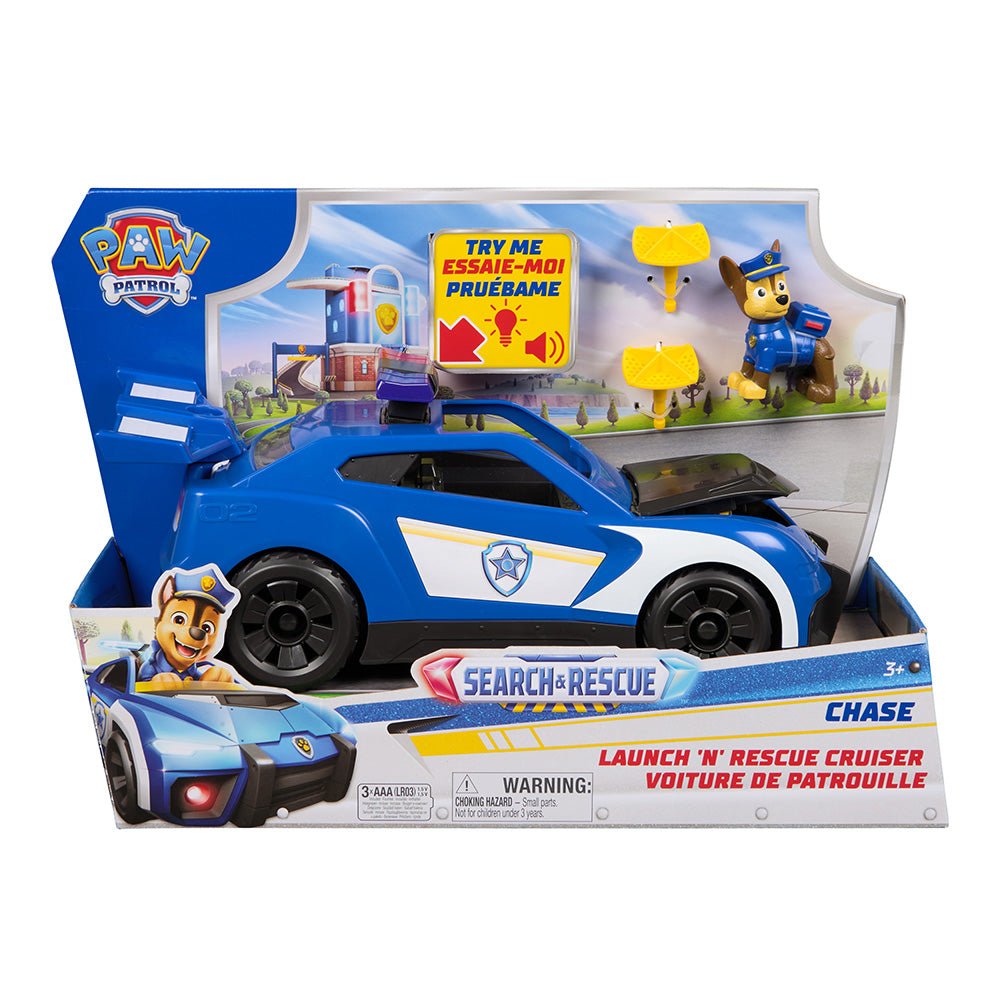 Paw Patrol Search & Rescue Chase Cruiser - BABY TOYS - Beattys of Loughrea