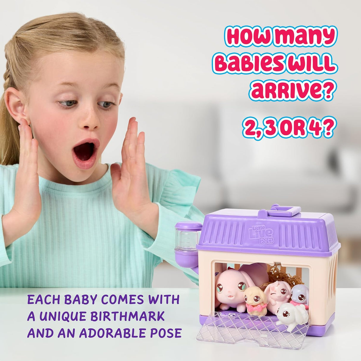 Little Live Pets Mama Surprise Mini - Bunny Or Hamster - DOLLS - Beattys of Loughrea